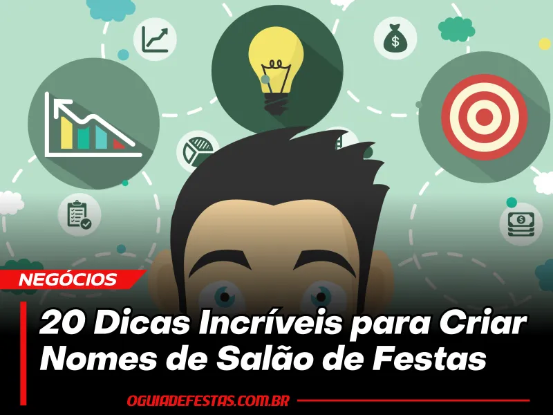 20 Dicas Incríveis para Criar Nomes de Salão de Festas e Inspirar Seus Clientes